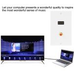 HDMI-Buchse + Cinch-Buchse Wandplatte – Bild 8