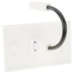 HDMI-Buchse für HDMI-Buchse Wandplatte, Kabellänge: 18,5 cm – Bild 3