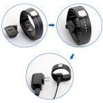 Bluetooth Bracelet Charger für Samsung Gear Fit R350 (Schwarz) – Bild 8
