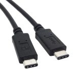 1 m USB 3.1 Typ C-Stecker an Stecker-Verlängerungsdatenkabel, Für Tablet & Handy & Festplatte (schwarz)