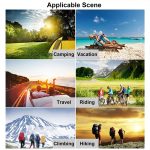 10 W tragbares zusammenklappbares Solarpanel / Solarladegerät für Laptops / Mobiltelefone – Bild 6