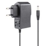 Hochwertiger EU-Stecker AC 100-240V zu DC 6V 2A Netzteil, Tipps: 5,5 x 2,1 mm, Kabellänge: 1,1 m (schwarz)