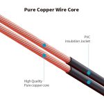 Hochwertiger EU-Stecker AC 100-240V zu DC 6V 2A Netzteil, Tipps: 5,5 x 2,1 mm, Kabellänge: 1,1 m (schwarz) – Bild 4