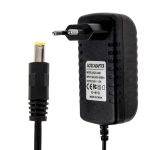 EU-Stecker AC 100-240 V an DC 24 V 1,5 A Netzteil, Tipps: 5,5 x 2,1 mm, Kabellänge: ca. 1,2 m (schwarz)