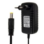 EU-Stecker AC 100–240 V auf DC 12 V 3 A Netzteil, Spitzen: 5,5 x 2,1 mm, Kabellänge: ca. 1,2 m, EU Plug DC 12V 3A – Bild 3