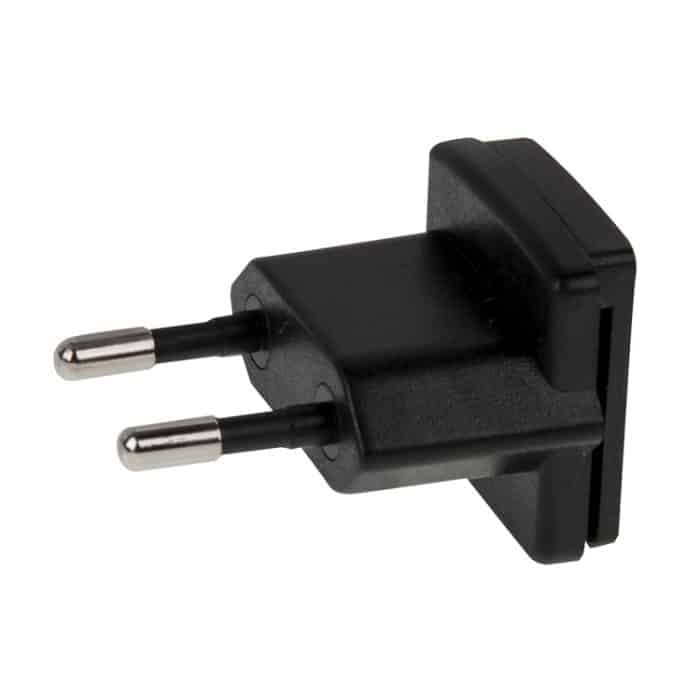 4-in-1-EU-Stecker + US-Stecker + UK-Stecker + AU-Stecker AC 100–240 V auf DC 12 V 3 A Netzteil, Spitzen: 5,5 x 2,1 mm, Kabellänge: ca. 1,2 m, EU+US+UK+AU Plug – Bild 5