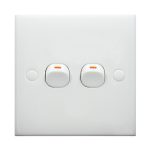 Elektrischer Wandschalter (Größe: 86 x 86 mm)