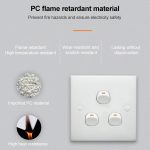 Elektrischer Wandschalter (Größe: 86 x 86 mm) – Bild 2