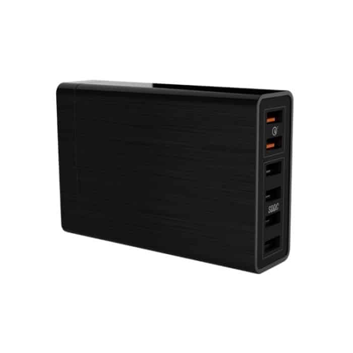 VedFun Turbocube D620 Sechs Ports Quick Charge 3.0 + SDDC-Technologie USB-Ladegerät, VEDFUN TurboCube D620 Sechs Ports Quick Charge 3.0 + USB-Ladegerät mit SDDC-Technologie, EU/US/UK-Stecker – Bild 2