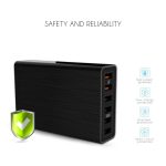 VedFun Turbocube D620 Sechs Ports Quick Charge 3.0 + SDDC-Technologie USB-Ladegerät, VEDFUN TurboCube D620 Sechs Ports Quick Charge 3.0 + USB-Ladegerät mit SDDC-Technologie, EU/US/UK-Stecker – Bild 9