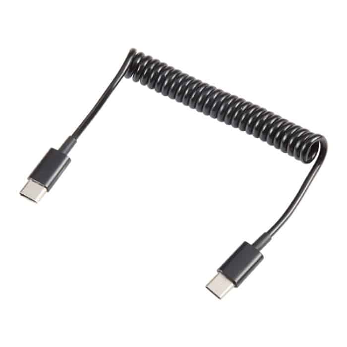 Federdatenkabel von USB-C/Typ-C-Stecker auf USB-C/Typ-C-Buchse – Bild 2