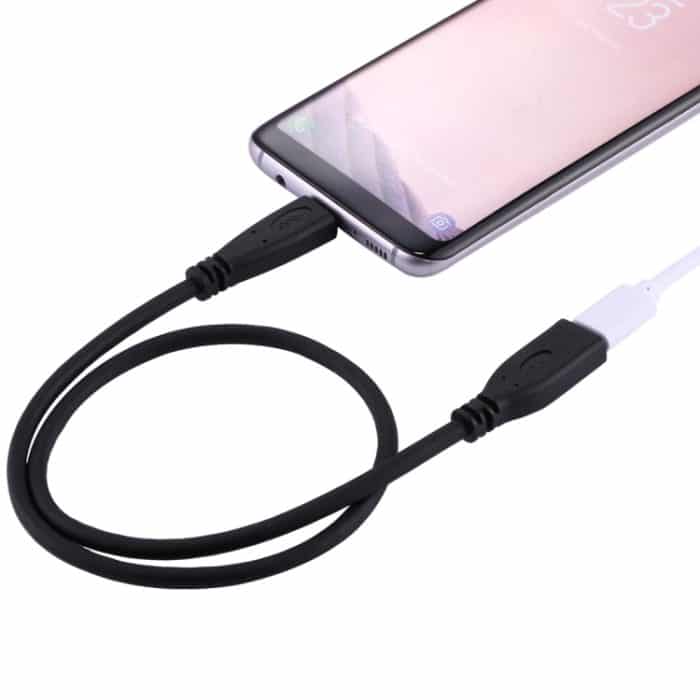 50 cm langes Adapterkabel von USB-C/Typ-C 3.1-Stecker auf USB-C/Typ-C-Buchse – Bild 6