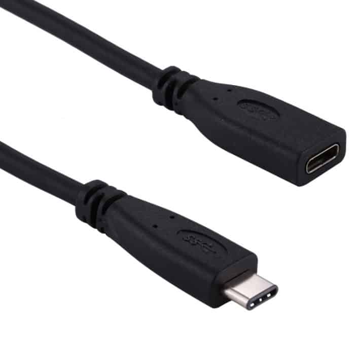 20 cm langes Adapterkabel von USB-C/Typ-C 3.1-Stecker auf USB-C/Typ-C-Buchse – Bild 5