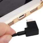 30 cm rechtwinkliges USB-zu-USB-C / Typ-C-Datenanschlusskabel für DJI SPARK / MAVIC PRO / Phantom 3 & 4 / Inspire 1 & 2 – Bild 4