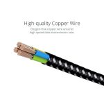 20 cm 2a USB zu USB-C / Typ-C-Nylon-Webstil Doppel-Ellbogen-Daten synchronisieren Ladekabel, 20cm 2A USB zu USB-C / Type-C Nylon Weave Style Double Elbow Data Sync Ladekabel – Bild 6