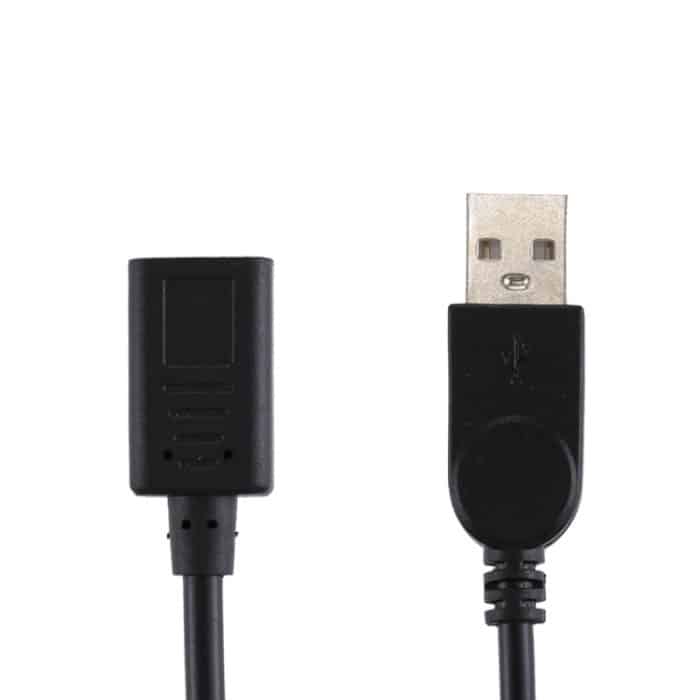 USB-C / Typ-C-Buchse auf USB 2.0-Stecker-Adapterkabel, Gesamtlänge: 33cm, Adapterkabel USB-C/Typ-C-Buchse auf USB 2.0-Stecker, Gesamtlänge: 33 cm – Bild 4
