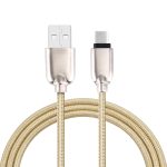 1 m langes USB-C/Typ-C-zu-USB-Datensynchronisierungs-Ladekabel mit Metallkopf und 108 Kupferkernen