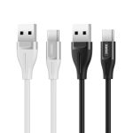 REMAX RC-075a 1 m 2,1 A USB-auf-USB-C/Typ-C-Jell-Datenkabel – Bild 2