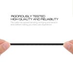 1,2 m langes geflochtenes Nylonkabel, USB-zu-Typ-C-Datensynchronisierungs-Ladekabel mit 110 Kupferdrähten, unterstützt schnelles Laden – Bild 5