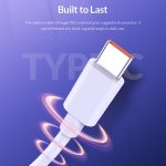 6A USB3.0-Stecker auf USB-C / Typ-C-Stecker Datenkabel, Kabellänge: 1 m – Bild 7