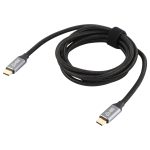 USB-C / Typ-C-Stecker auf USB-C / Typ-C-Stecker Übertragungsdaten Ladekabel, Kabellänge: 1,5 m – Bild 2