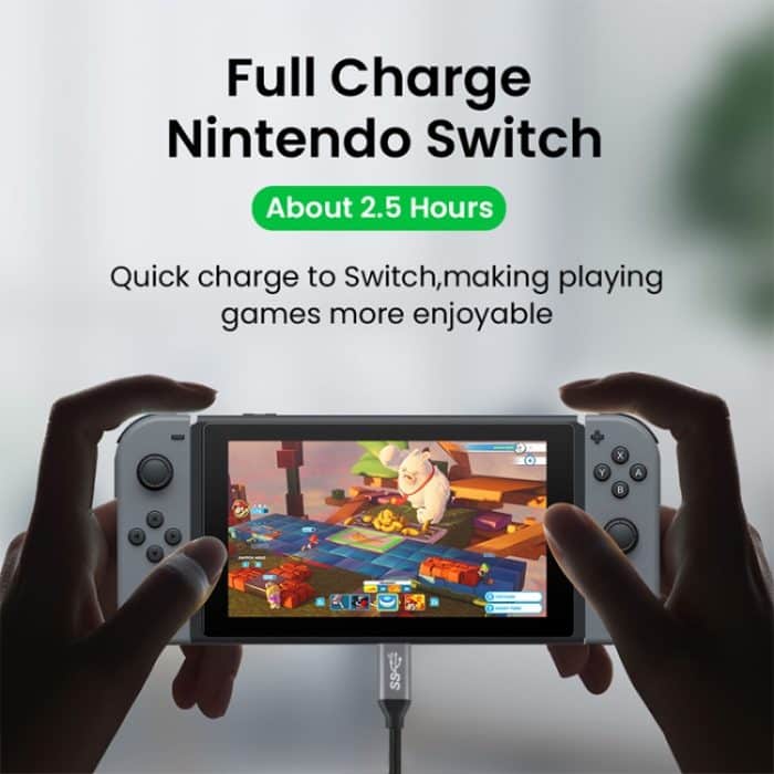 USB-C / Typ-C-Stecker auf USB-C / Typ-C-Stecker Übertragungsdaten Ladekabel, Kabellänge: 1,5 m – Bild 7