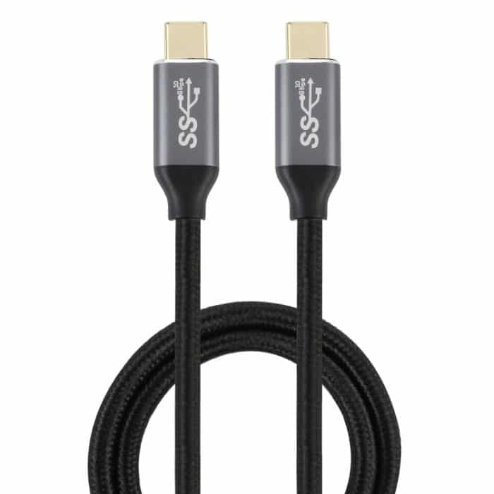 USB-C / Type-C Male to USB-C / Type-C Male Transmission Data Charging Cable, Cable Length: 1m – Bild 1