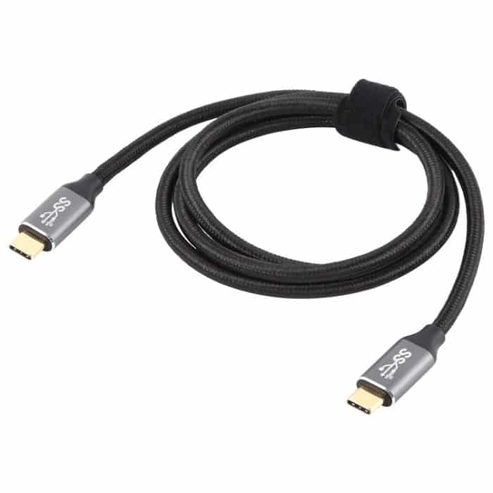 USB-C / Type-C Male to USB-C / Type-C Male Transmission Data Charging Cable, Cable Length: 1m – Bild 2