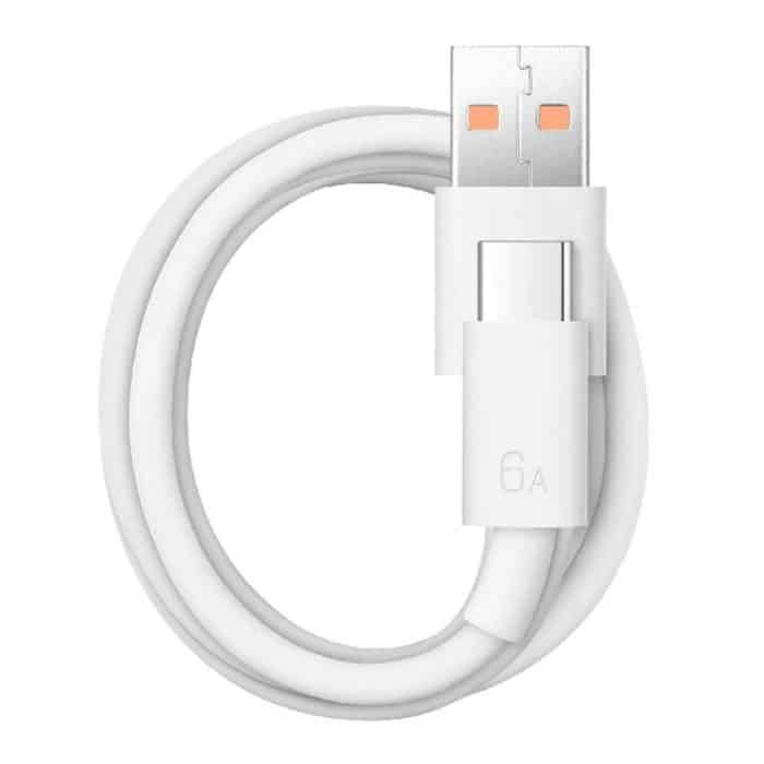 SAS61290.jpg Original Honor AC790 6A USB-zu-USB-C / Typ-C-Schnittstelle Lade- und Übertragungsdatenkabel, Kabellänge: 1 m – Bild 1