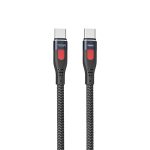 REMAX RC-187c Lesu Pro 1 m PD100W Typ-C auf USB-C/Typ-C geflochtenes Schnelllade-Datenkabel aus Aluminiumlegierung