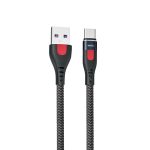 REMAX RC-188a Lesu Pro 1 m 5 A USB-auf-USB-C/Typ-C-Aluminiumlegierungsgeflecht-Schnellladedatenkabel – Bild 2