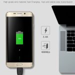 REMAX RC-138a 2,4 A USB auf USB-C/Typ-C Suji Pro Schnelllade-Datenkabel, Kabellänge: 1 m – Bild 4