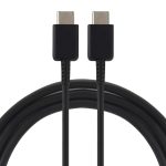 33W 6A USB-C/Typ-C-Stecker auf USB-C/Typ-C-Stecker Schnelllade-Datenkabel für Samsung Galaxy Note 10, Kabellänge: 1 m