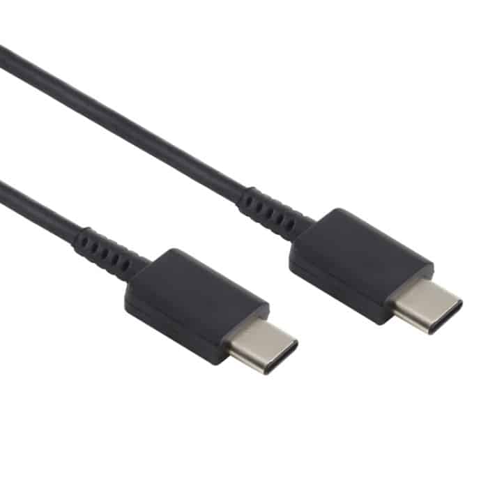 33W 6A USB-C/Typ-C-Stecker auf USB-C/Typ-C-Stecker Schnelllade-Datenkabel für Samsung Galaxy Note 10, Kabellänge: 1 m – Bild 2