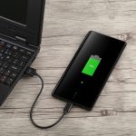 USB-auf-USB-C/Typ-C-Lade- und Synchronisierungsdatenkabel, Kabellänge: 22 cm – Bild 4