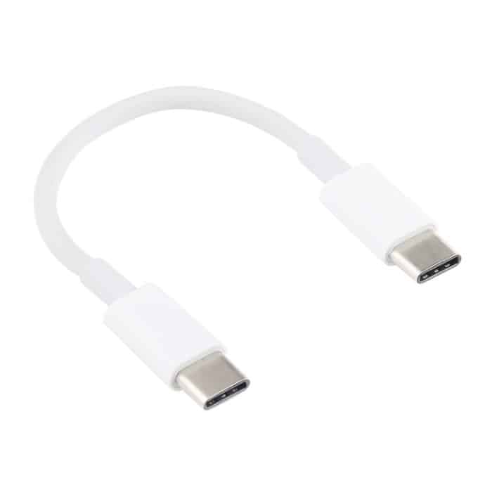 USB-C/Typ-C zu USB-C/Typ-C PD Schnelllade- und Synchronisierungsdatenkabel, Kabellänge: 14 cm – Bild 1