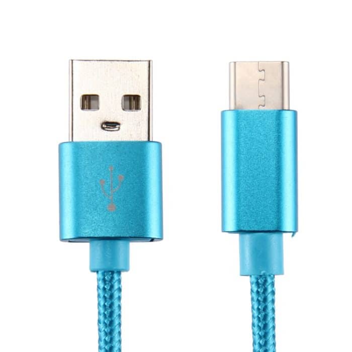 Knit Texture USB-zu-USB-C/Typ-C-Datensynchronisierungs-Ladekabel, Kabellänge: 3 m, 3 A Gesamtausgang, 2 A Übertragungsdaten – Bild 2