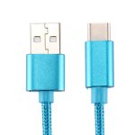 Knit Texture USB-zu-USB-C/Typ-C-Datensynchronisierungs-Ladekabel, Kabellänge: 3 m, 3 A Gesamtausgang, 2 A Übertragungsdaten – Bild 3