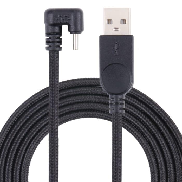 U-förmiger USB-C / Typ-C-Stecker an USB-Nylon-Flecht-Ladungsdatenkabel – Bild 1