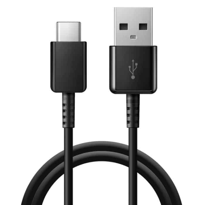SAS6654.jpg USB-zu-USB 3.1-Datenladekabel Typ C (USB-C), Kabellänge: 1 m (schwarz), Für Galaxy S8, Huawei, Xiaomi, LG, HTC und andere Smartphones, wiederaufladbare Geräte – Bild 1