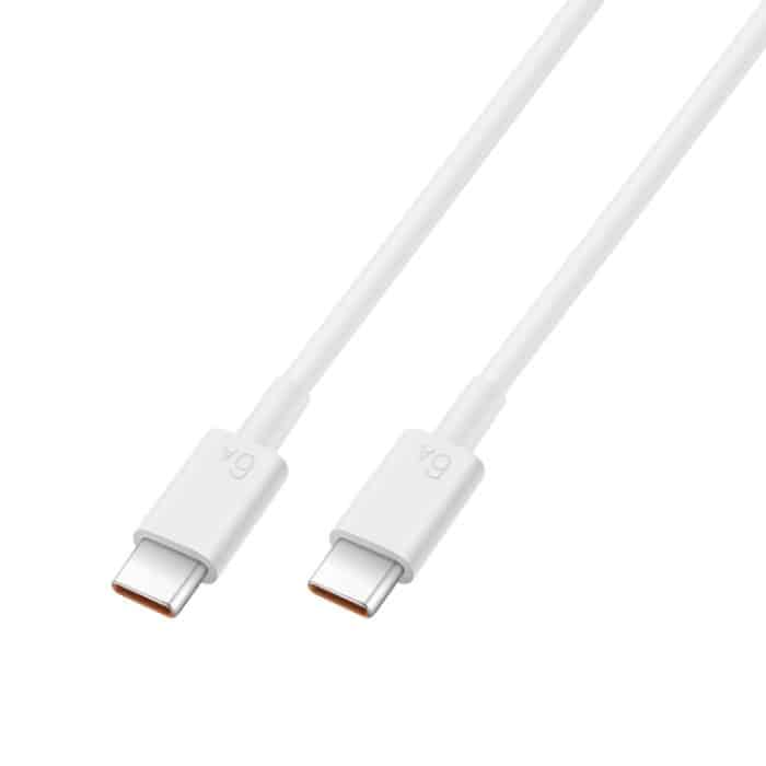 Original Huawei CC800 6A Typ-C / USB-C auf Typ-C / USB-C Ladedatenkabel, Länge: 1,8 m – Bild 2