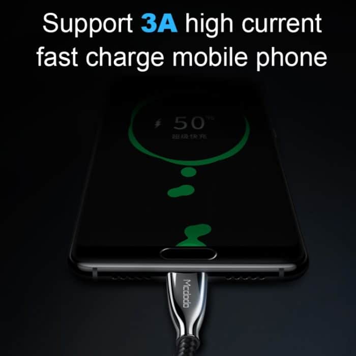 Mcdodo CA-5891 Excellence Series 3A Typ-C-auf-Typ-C-Kabel, Länge: 2 m – Bild 11