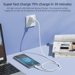 REMAX RC-068a 5A Typ-C / USB-C hochelastisches TPE-Schnellladedatenkabel, Länge: 1 m – Bild 3