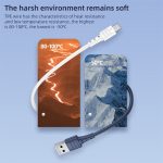 REMAX RC-068a 5A Typ-C / USB-C hochelastisches TPE-Schnellladedatenkabel, Länge: 1 m – Bild 4