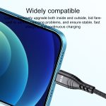 4 in 1 66 W 6 A USB auf 8 Pin + Micro USB + Dual USB-C / Typ C Schnelllade-Datenkabel, Kabellänge: 1,2 m – Bild 5