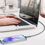 IVON CA92 2,4 A Max. USB-auf-USB-C/Typ-C-Gummi-Schnellladedatenkabel, Länge: 1,5 m – Bild 6