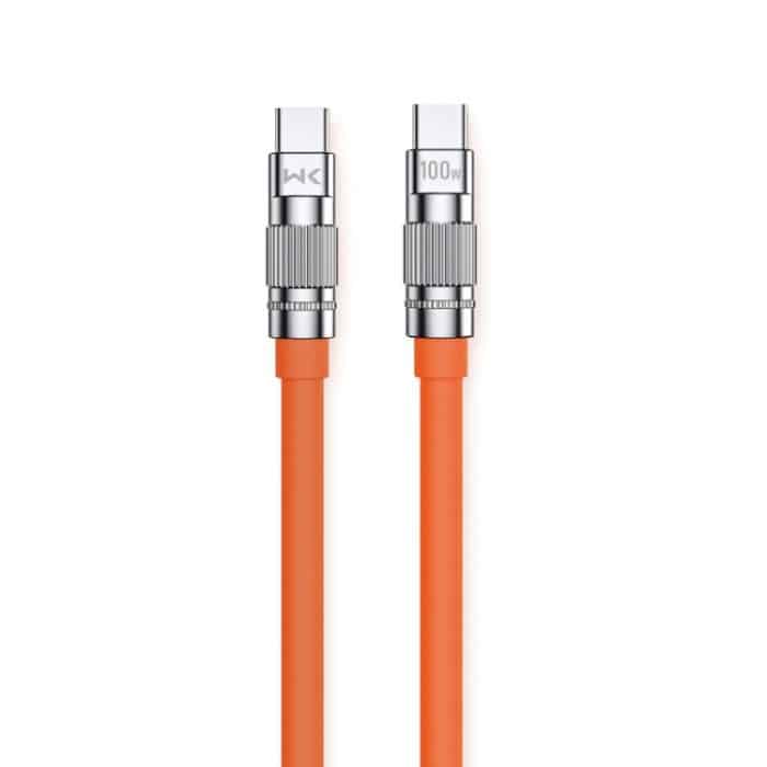 SAS7968E.jpg WK WDC-188 Qjie-Serie 100-W-USB-C/Typ-C-zu-USB-C/Typ-C-Schnellladedatenkabel, Länge: 1 m – Bild 1