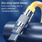 WK WDC-188 Qjie-Serie 100-W-USB-C/Typ-C-zu-USB-C/Typ-C-Schnellladedatenkabel, Länge: 1 m – Bild 3