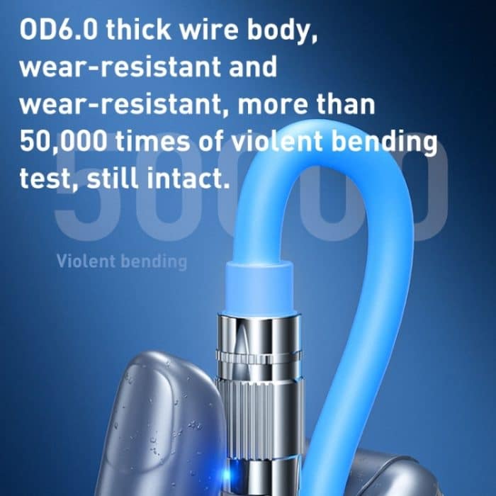 WK WDC-188 Qjie-Serie 100-W-USB-C/Typ-C-zu-USB-C/Typ-C-Schnellladedatenkabel, Länge: 1 m – Bild 6