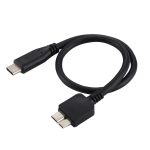 USB-C / Typ C-Stecker auf Micro B-Stecker Adapterkabel, Gesamtlänge: ca. 30 cm, Adapterkabel USB-C / Typ-C-Stecker auf Micro-B-Stecker, Gesamtlänge: ca. 30 cm